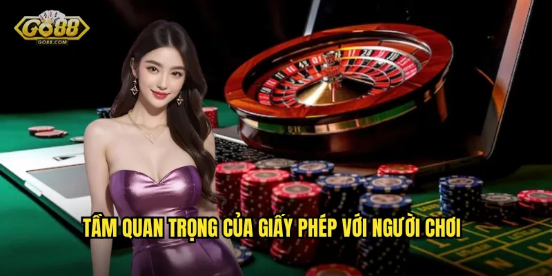 Tầm quan trọng của giấy phép với người chơi